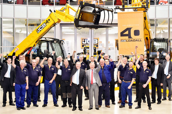 JCB TIMELINE, JCB HISTORY